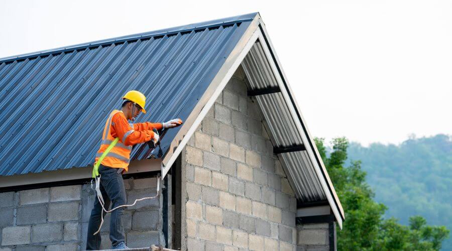 Professional metal roof installation in Sunnyside, UT